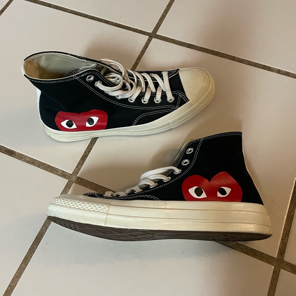 COMME des GARÇONS PLAY x Converse high top Sneakers